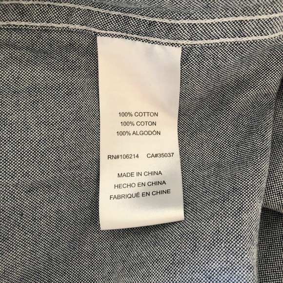 JOES JEANS Pinpoint Oxford Button Down Shirt - Picture 5 of 5